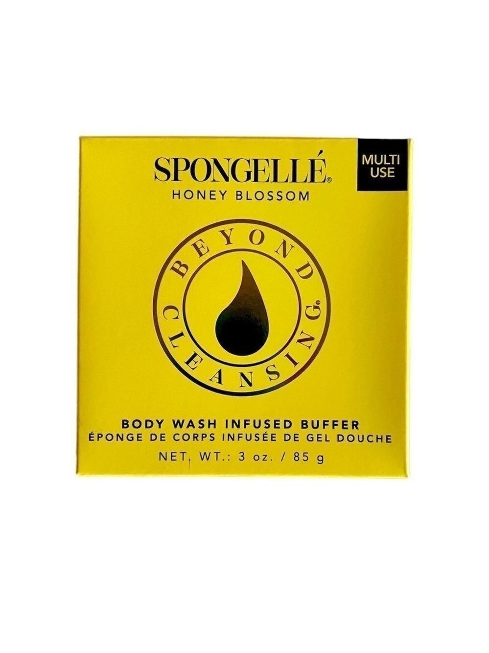 Spongelle Honey Blossom Body Wash Infused Buffer NIB